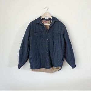 🔥Sale🔥 Wrangler Sherpa Lined Denim Long-Sleeve